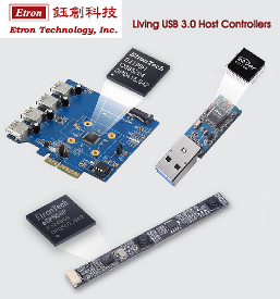 Etron Living USB 2.0 & 3.0 Host Controllers